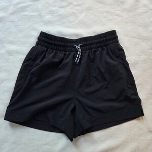 Athleta Girls Black Athletic Shorts